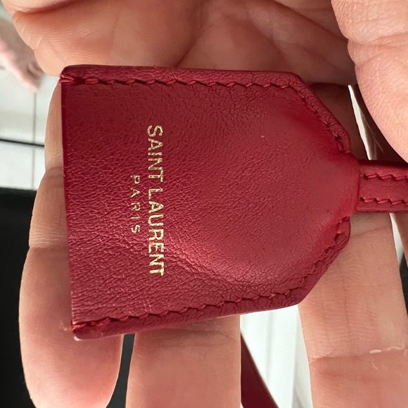 Saint Laurent Monogram Cabas Leather Tote - Picture 12 of 16